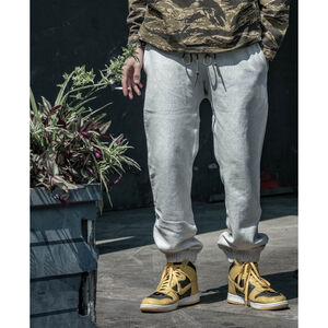 1950s 20.5 oz S Terry Cloth Reverse Weave Sweatpants Gray Bronson USA SHIP